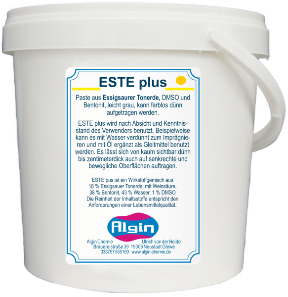 ESTE plus - Essigsaure Tonerde Paste mit Tonerde 1Liter Eimer
